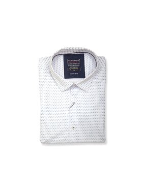 Pánska košeľa biela s jemným vzorom GEN 01